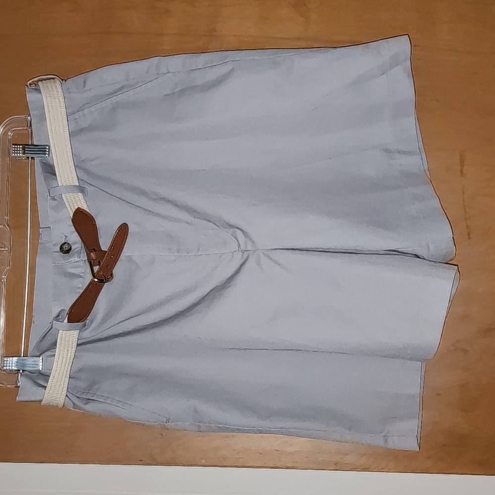 David Taylor Vintage  shorts grey with belt! Size 36